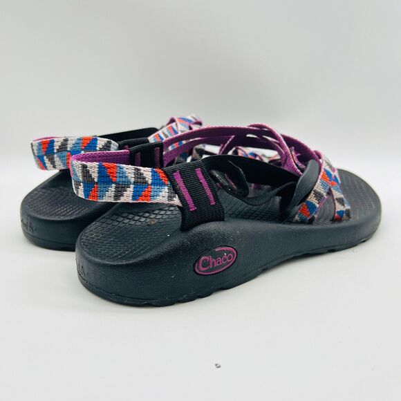 Chaco Sandals Womens 6 Purple Black ZX2 Hiking Trekking Outdoor Strappy Shoes - Picture 6 of 11